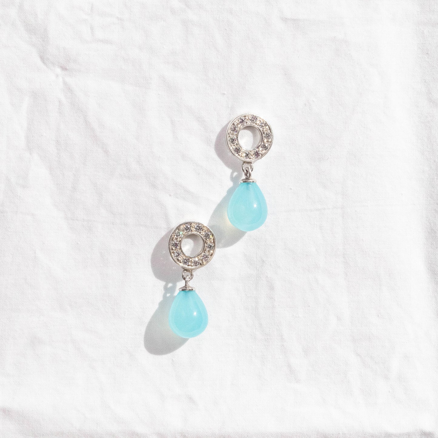 SW sea blue Earring