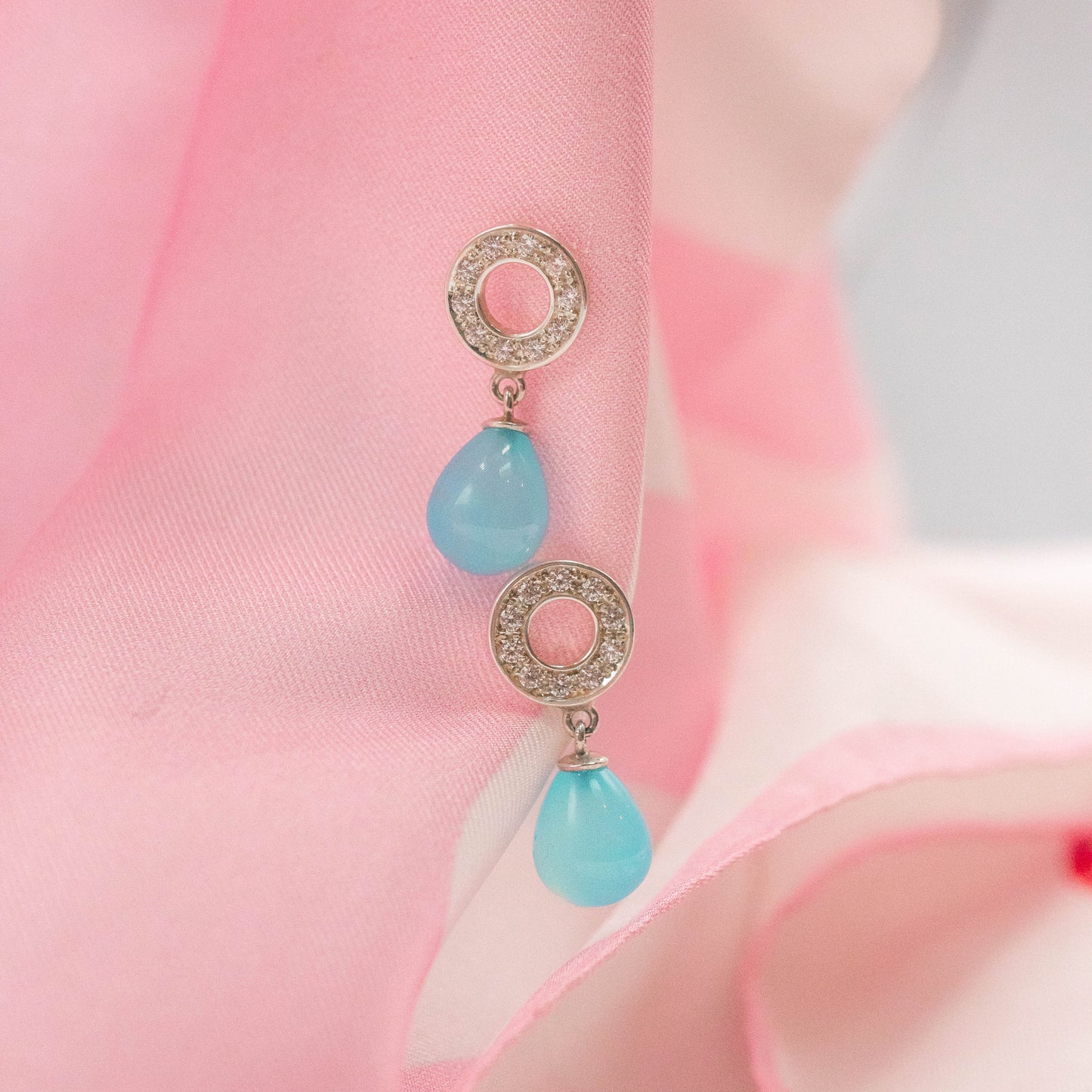 SW sea blue Earring